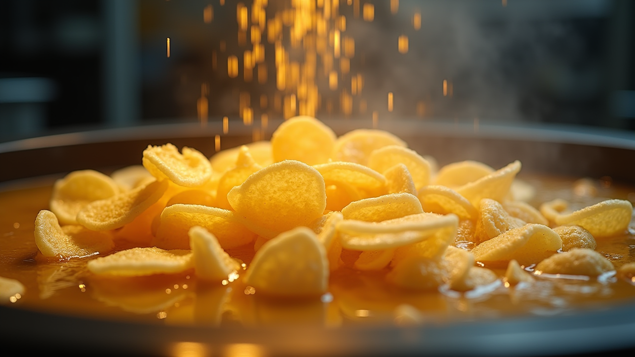 chips frying